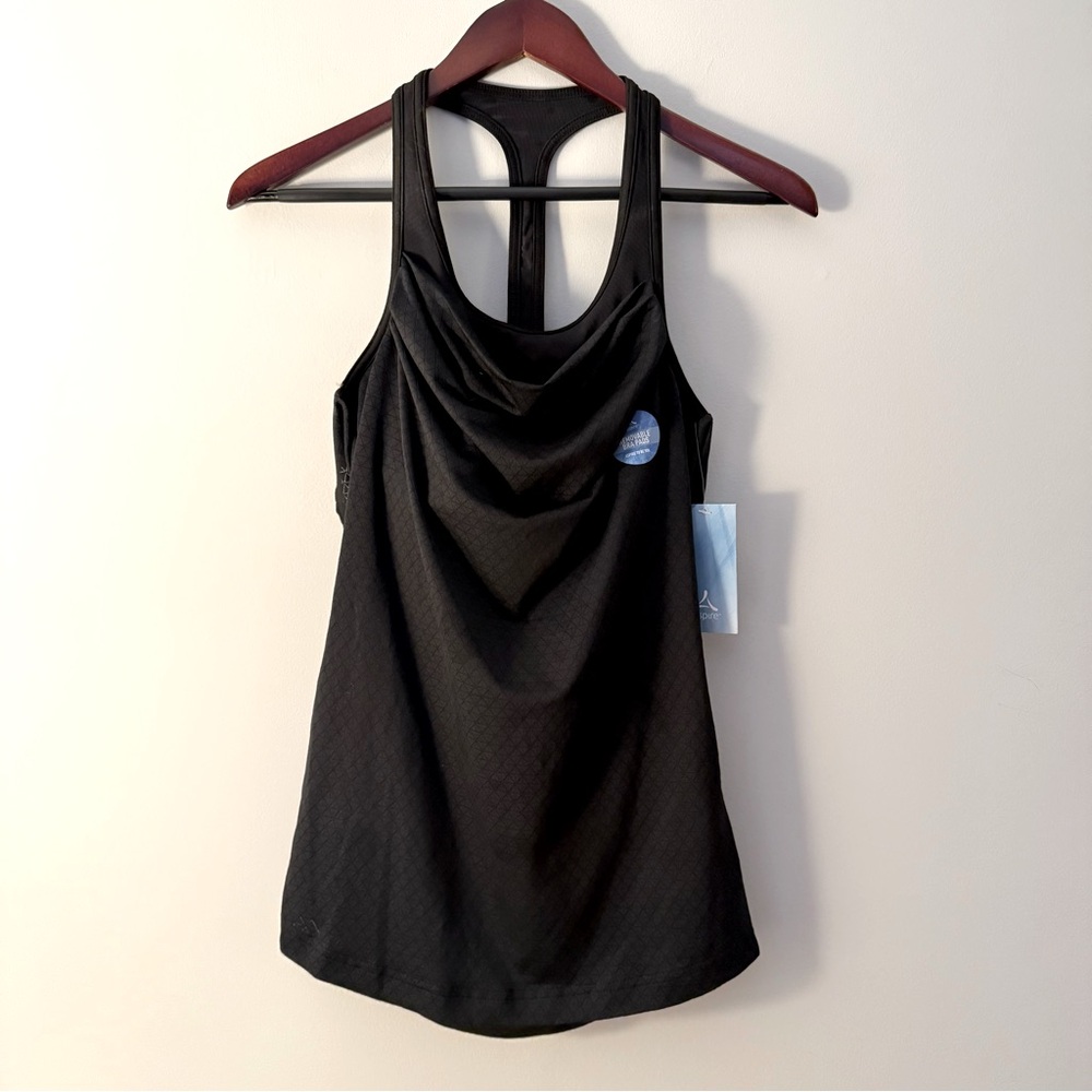 Black ASPIRE women’s yoga top XS - New with Tags!